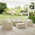 Terraza 5 Piece Furniture Cover Set, Tan TE2613702